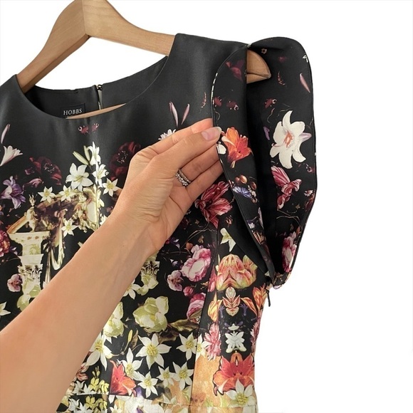 Hobbs Antonia Floral Silk Dress - Picture 7 of 15